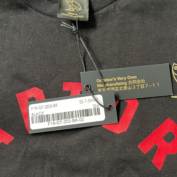 NWT OVO Raptors tshirt - Picture 7 of 10